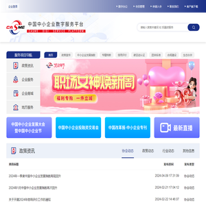 中国中小企业数字服务平台-首页